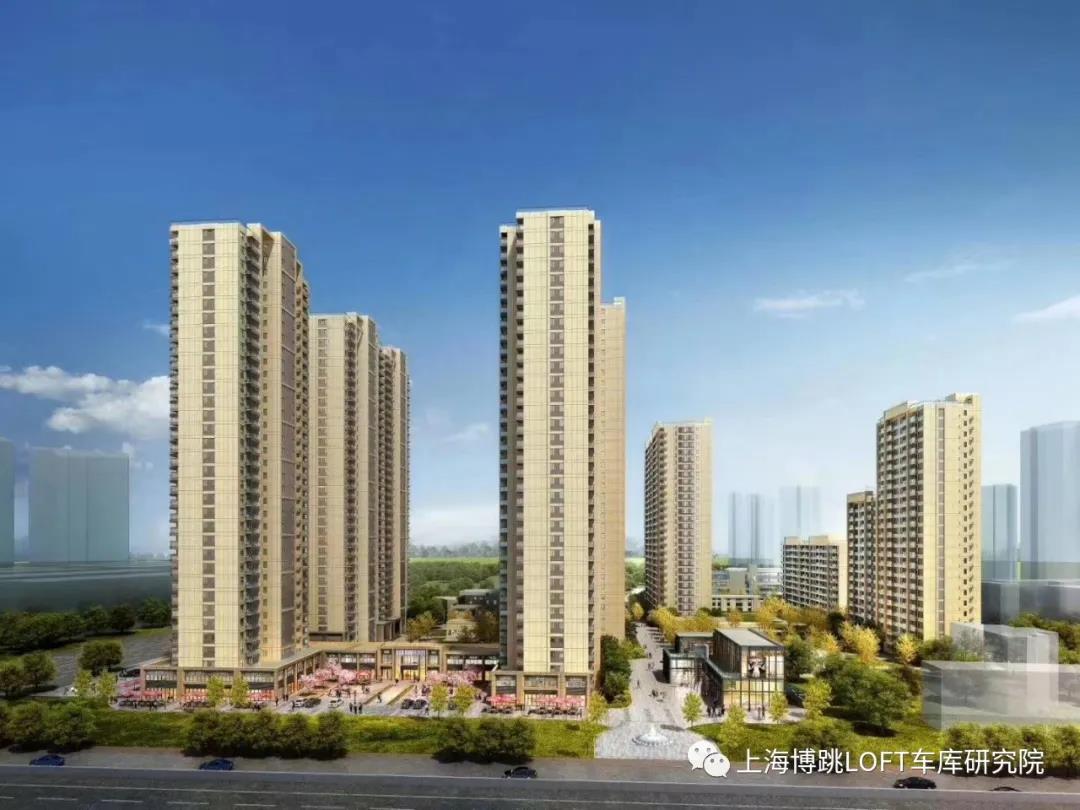 呼伦贝尔采用了LOFT车库武汉当代集团春风十里项目现已结构封顶！